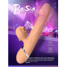 Wibrator-Basia Thtusting Vibrator 2 in 1 Tongue Vibrators USB